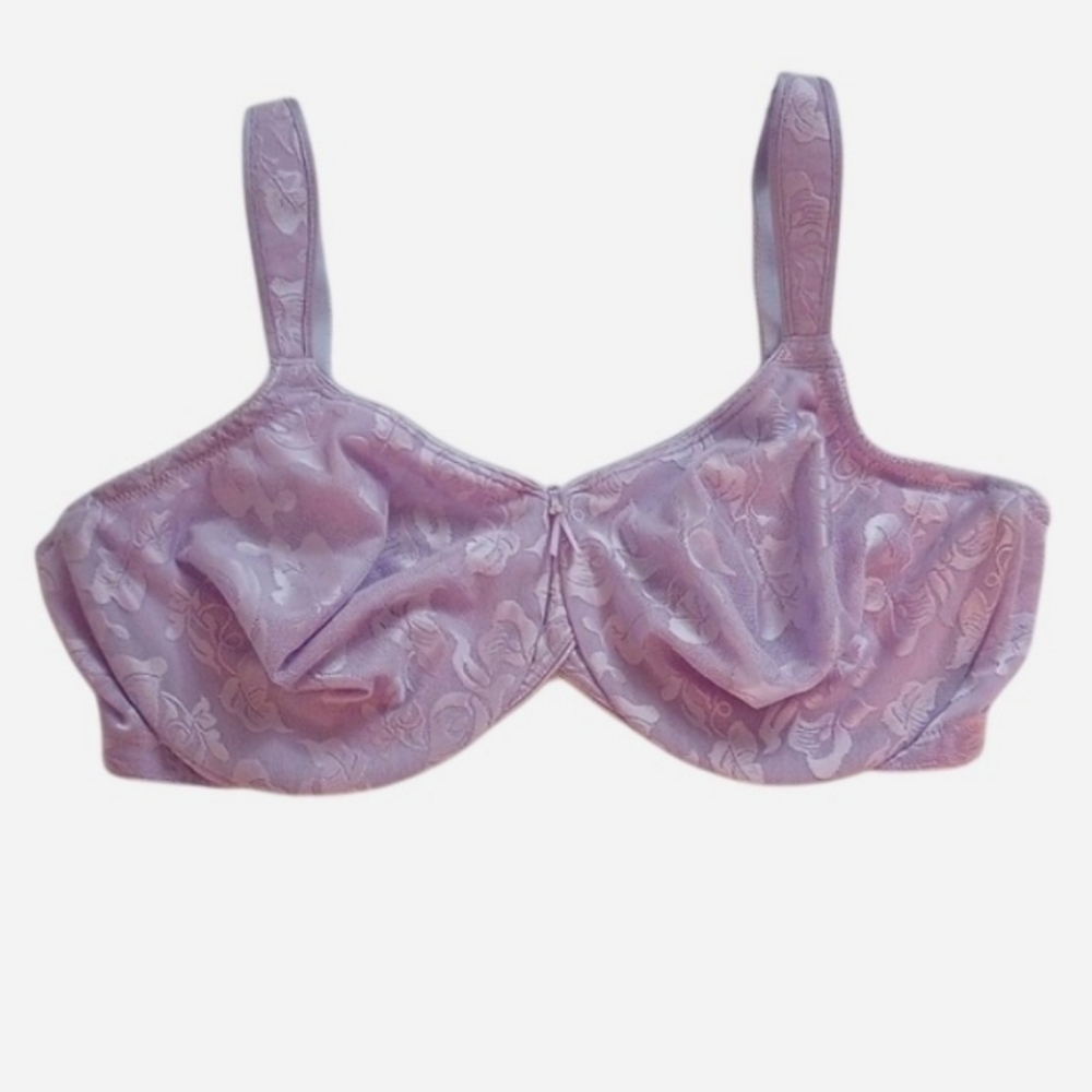 Wacoal Lavender Lace Bra Size 40 DD